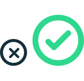 Fewer false positives