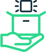 Product-focused feature visual