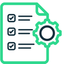 Order management process illustration